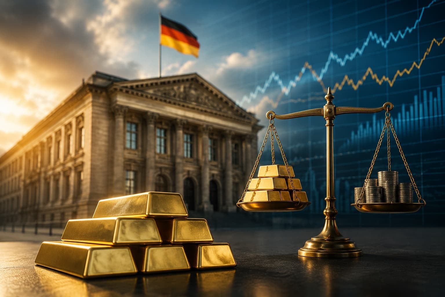 Cover image for article: Bundesbank Gold Revalued – Otherwise Negative Equity? Sell Bundesbank Gold Now?