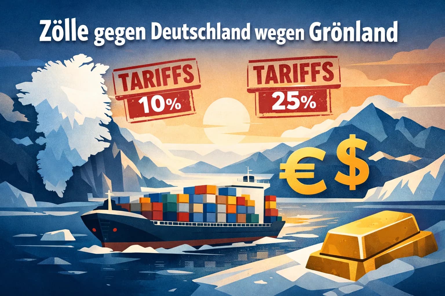 Dazi contro la Germania per la Groenlandia: cosa si cela dietro la minaccia degli Stati Uniti e perché i mercati reagiscono con nervosismo