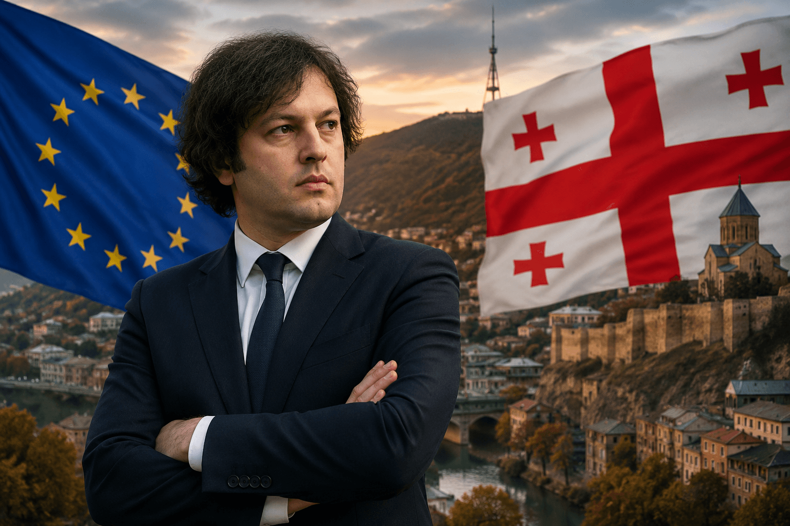 Omslagafbeelding van het artikel: Georgië en de EU: Waarom Tbilisi de toetredingsgesprekken tot 2028 pauzeert – en waarom investeerders dit nauwlettend in de gaten houden
