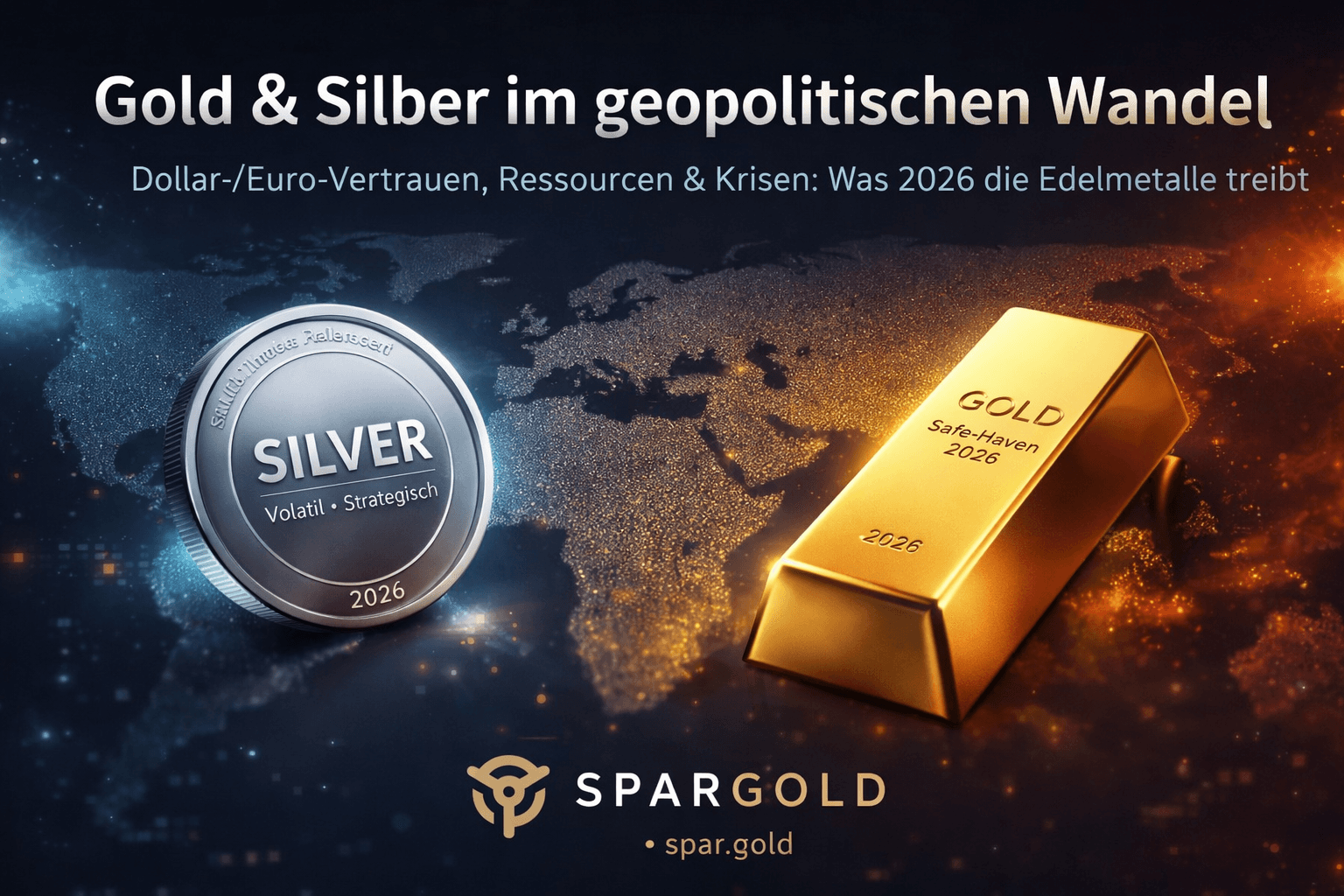 Gold & Silver 2026: Why Geopolitical Crises, Dollar Weakness, and Resource Scarcity are Bringing Precious Metals Back into Focus – and What Spargold Has to Do with It