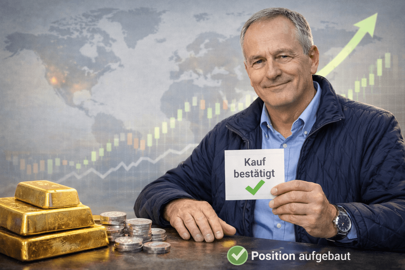 Ouro acima de 5.000 dólares: Por que "Compra confirmada" agora significa mais do que uma cotação recorde