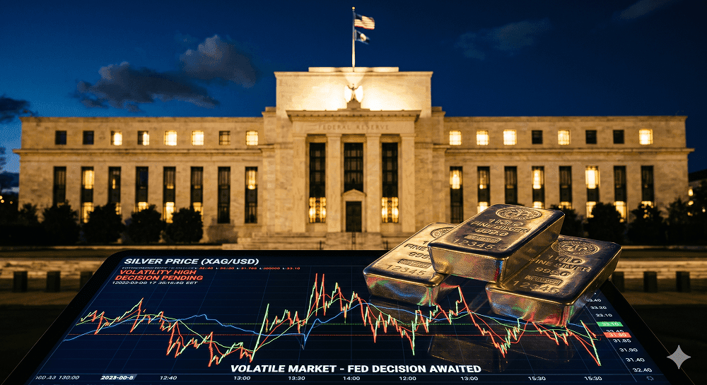 Prezi d'argient avant la decisiun da la Fed: Mena la mesemna in schoc da tschains?