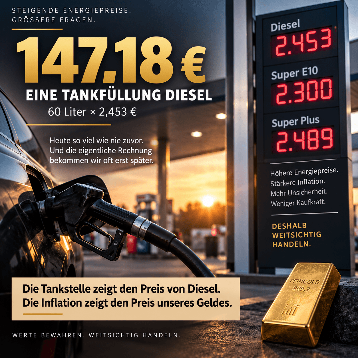 Straipsnio viršelio nuotrauka: Dyzelinas po 2,45 euro: ką rekordinės degalų kainos reiškia infliacijai ir perkamajai galiai