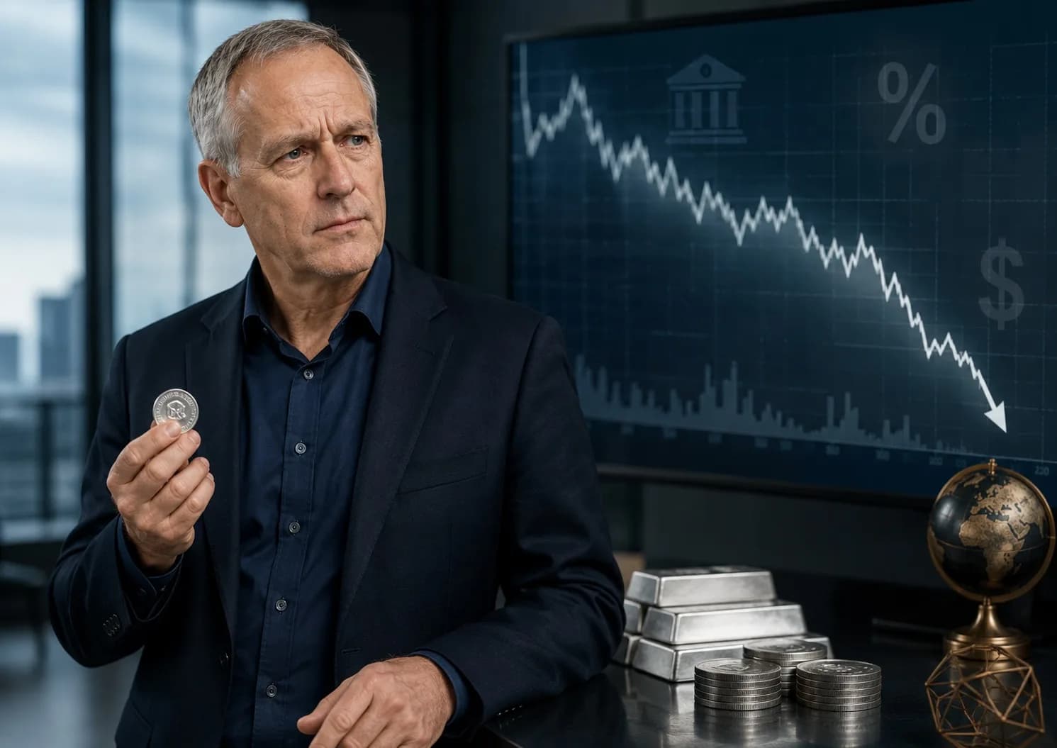 Waarom is de zilverprijs vorige week zo sterk gedaald?