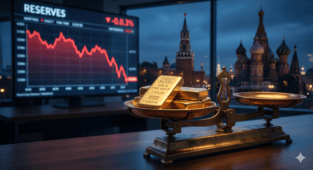 Liquidação de Ouro da Rússia: Por que Putin está agora a recorrer às suas reservas