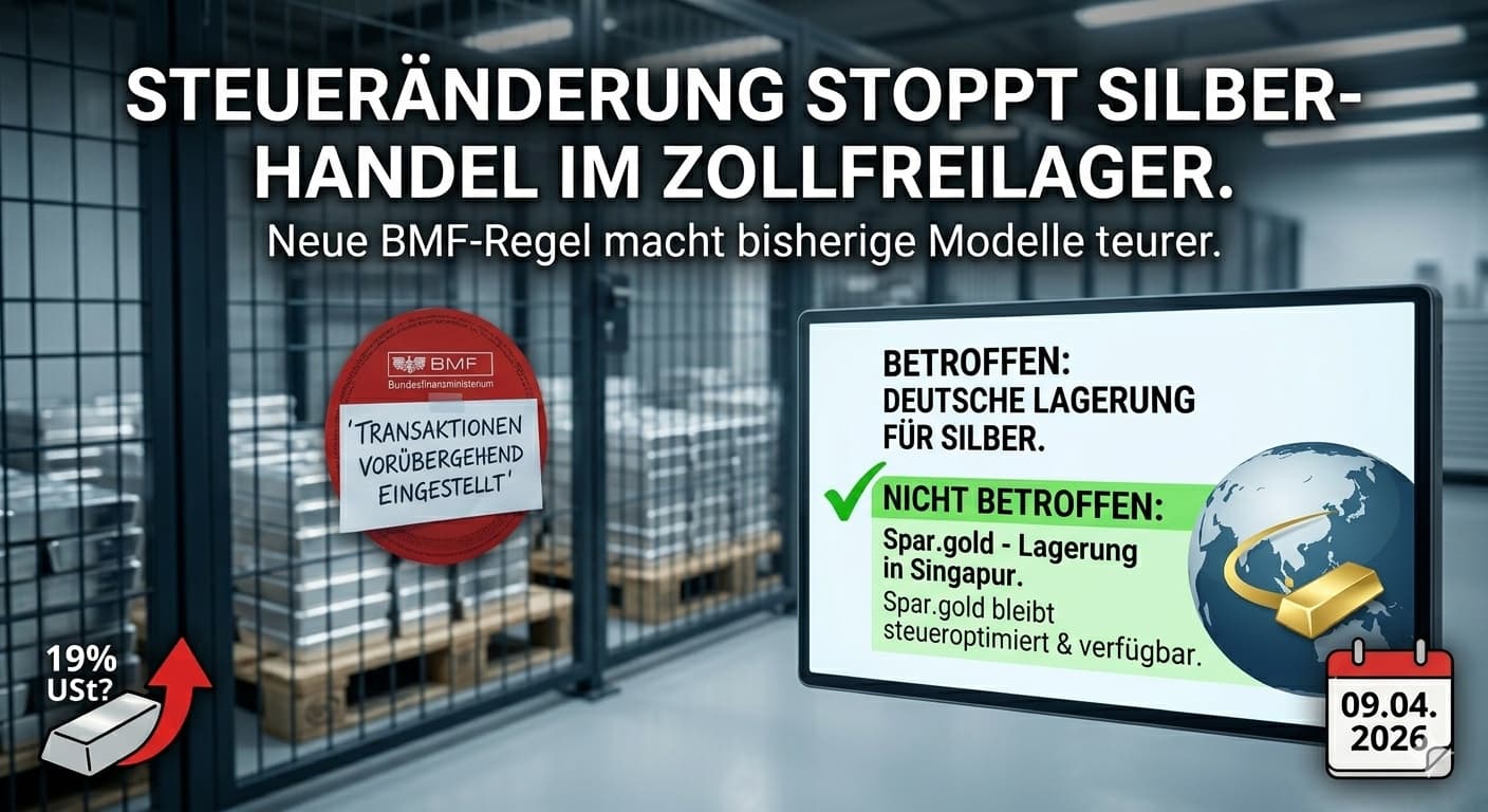 Ny skatteregel skakar silvermarknaden: Varför tullfria lager plötsligt blir dyrare