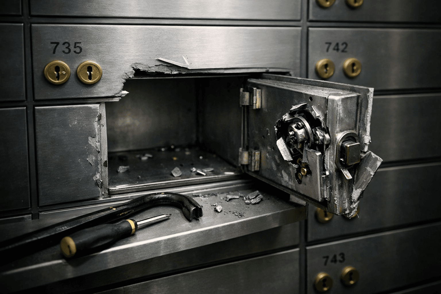 Gold Robbery at the Savings Bank: Why Physical Gold Storage Abroad Can Be More Sensible