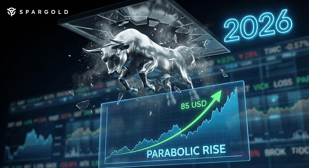 Preço da Prata em Máxima Recorde: 85 Dólares Superados – É este o caminho para os 100?