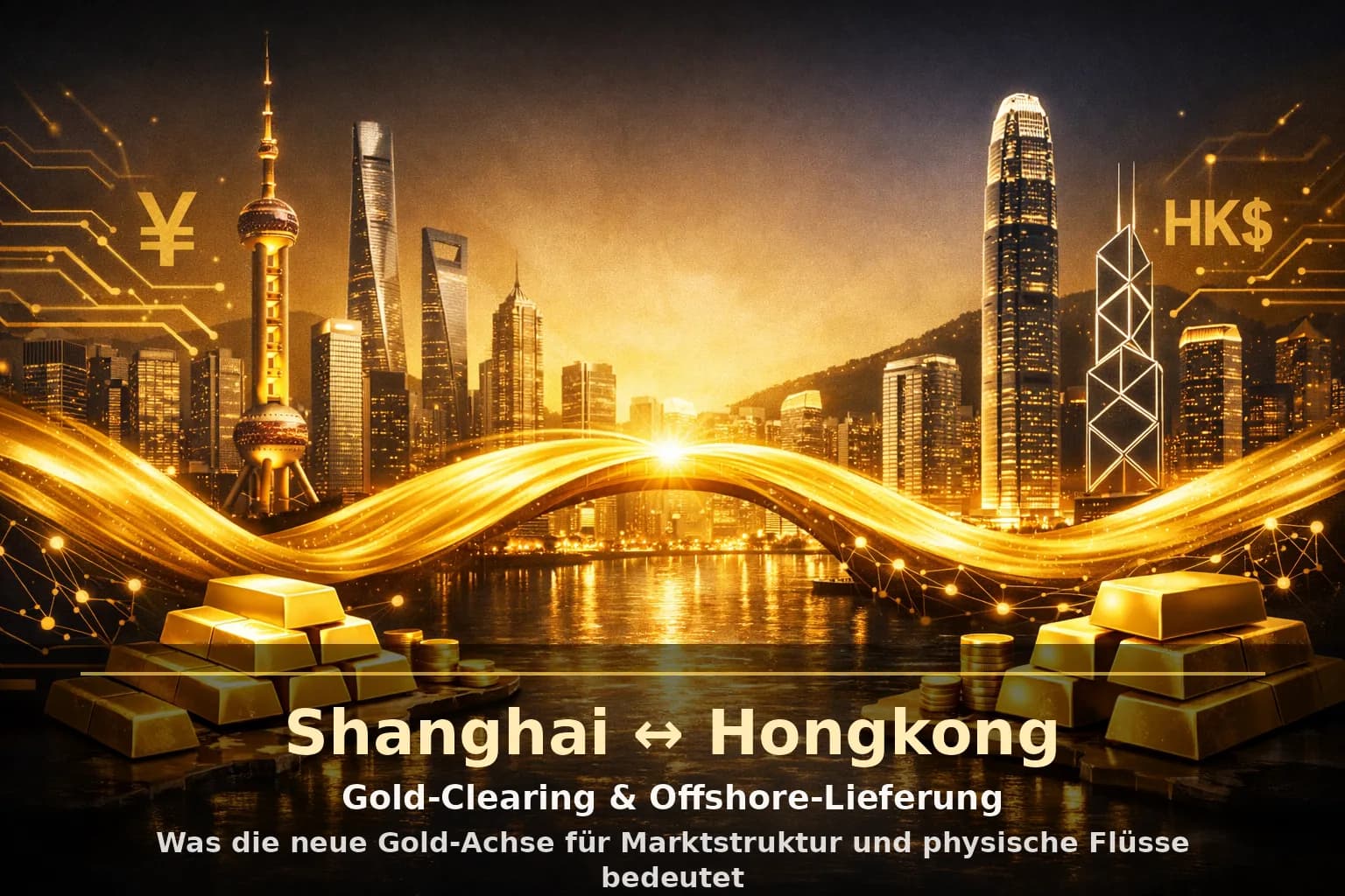 Shanghai en Hongkong kruipen naar elkaar toe in de goudhandel: wat er achter offshore-levering en goud-clearing zit