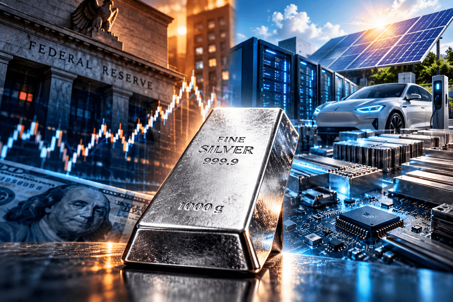 Titelbild zum Artikel: Silber bei 60 Dollar: Entscheiden die US-Inflationsdaten über die Rallye?