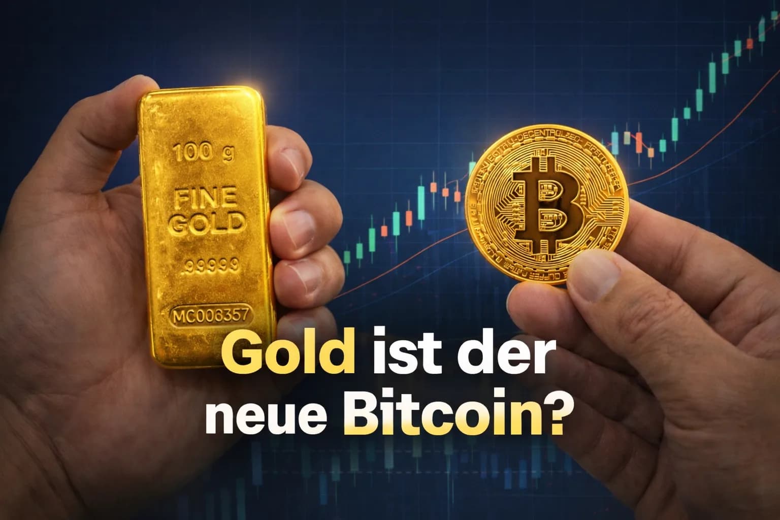 Raksta vāka attēls: „Zelts ir jaunais Bitcoin“ – vai tas tiešām nozīmē, ka zelts tagad piedzīvos sprādzienveidīgu izaugsmi kā kriptovalūtas?