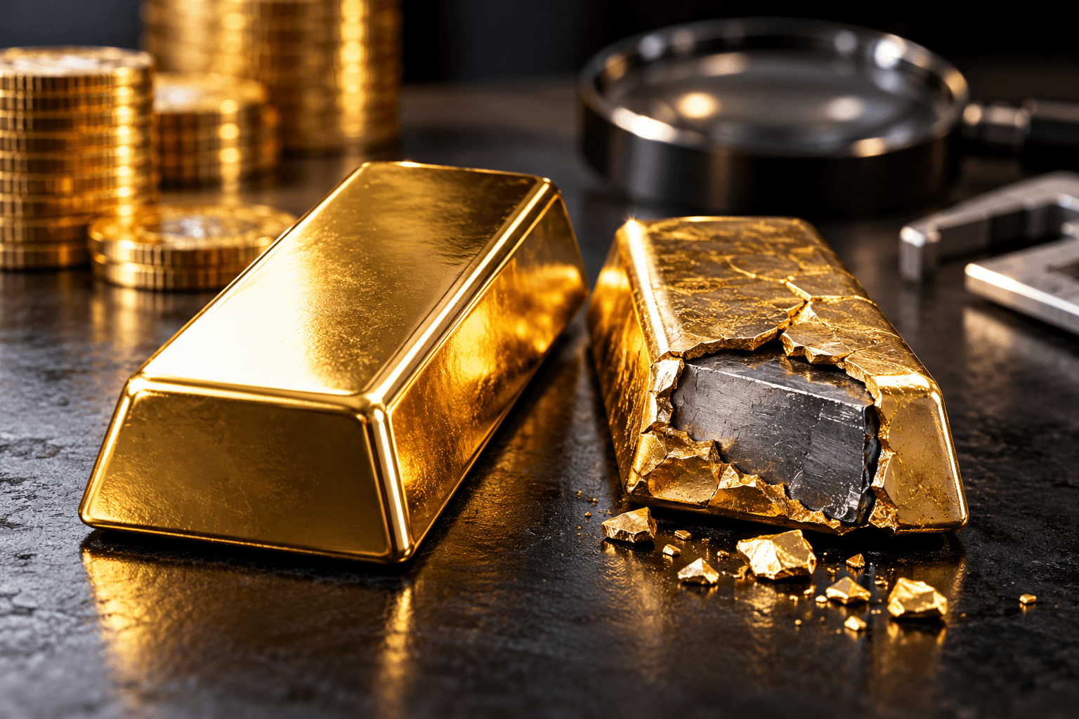 Titelbild zum Artikel: Goldbetrug erkennen: Warum Magnettest und Punzierung allein nicht reichen