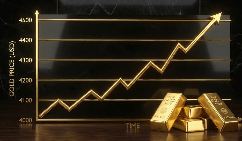 Titelbild zum Artikel: Goldpreis aktuell: Über 3.810 EUR & 4.489 USD – Trendanalyse & Ausblick