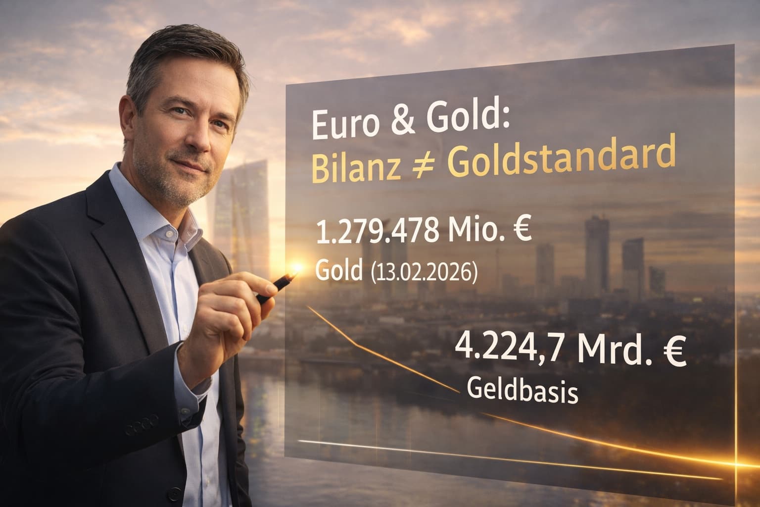 O Euro é (teoricamente) lastreado em ouro? O que o balanço do BCE realmente revela