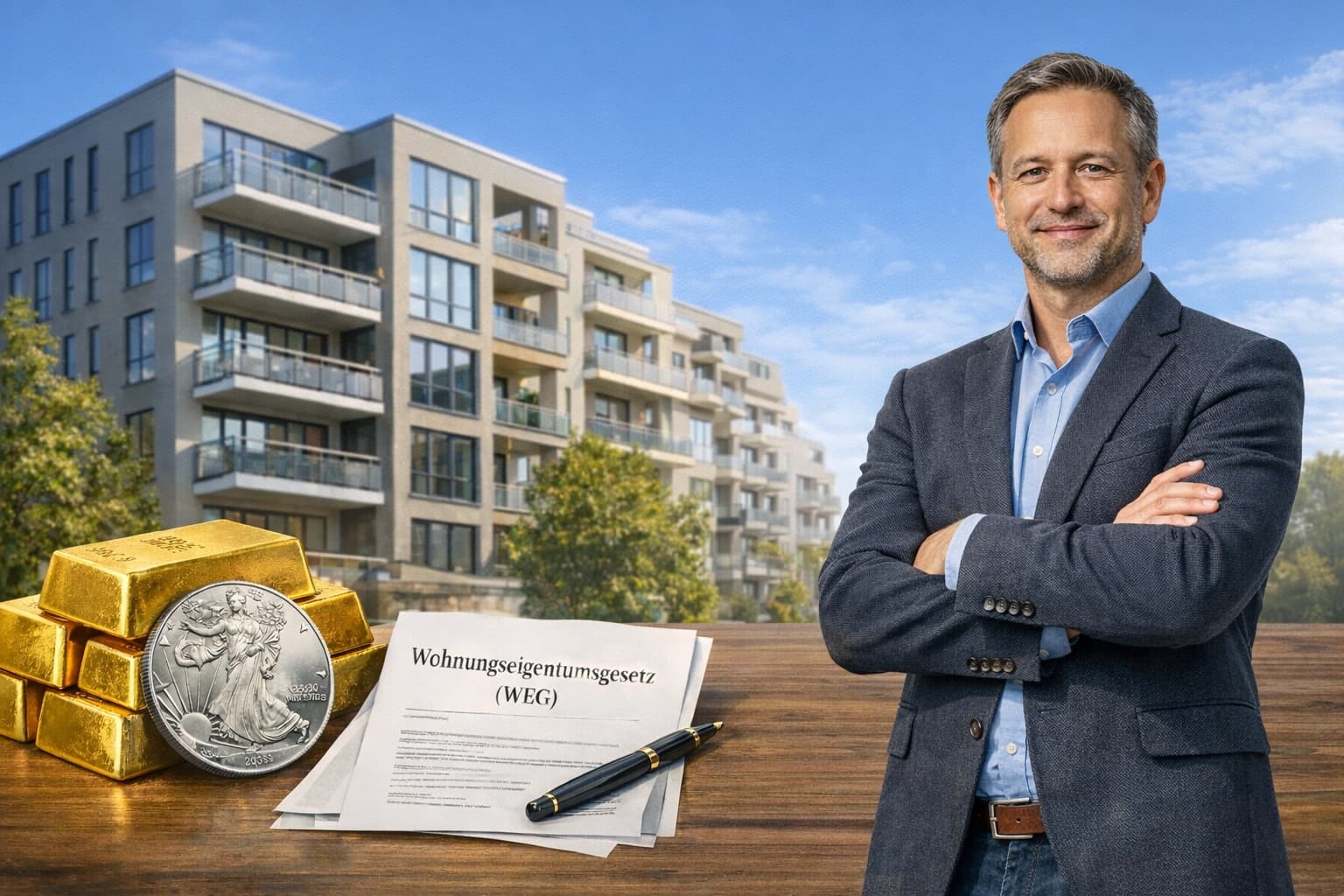 Χρυσός ως «Tier-1-Asset»: Τι σημαίνει πραγματικά – και τι συνεπάγεται για τα αποθεματικά των ενώσεων ιδιοκτητών κατοικιών (WEG)