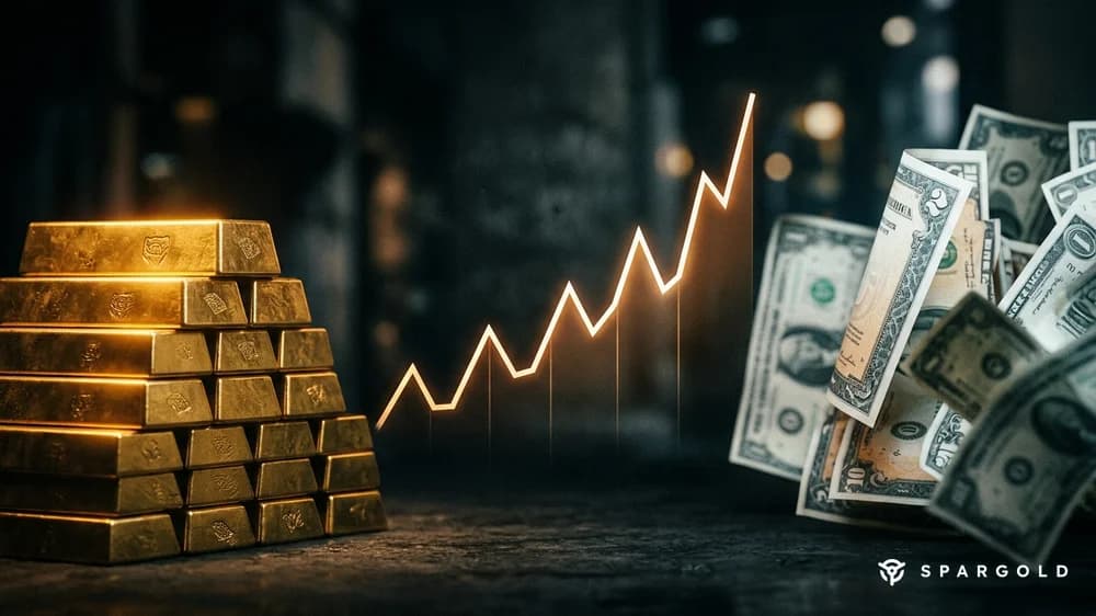 Imagine de copertă a articolului: Randamentele SUA la maximul ultimilor 25 de ani: De ce rezistă aurul la 4.194 USD