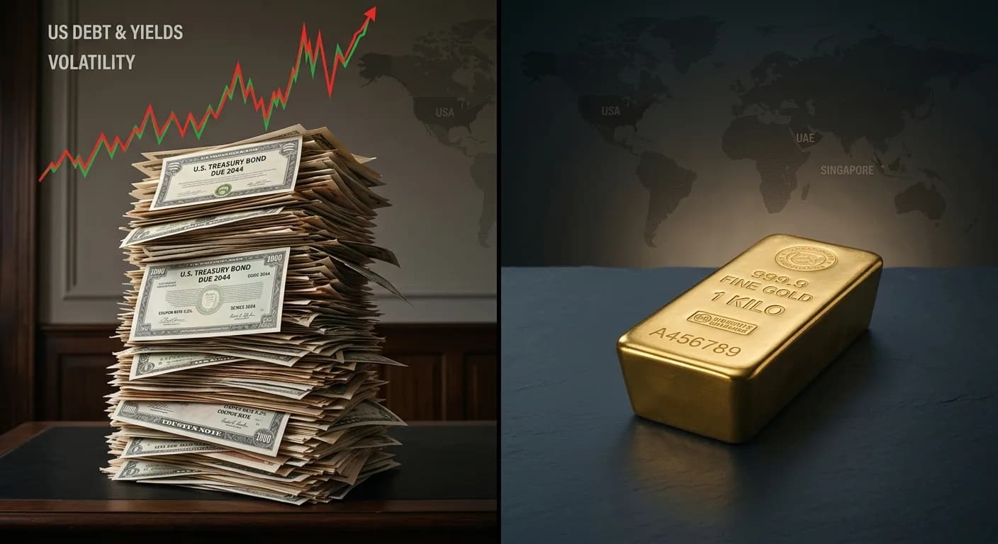 Artikli kaanepilt: Ray Dalio hoiatab „Debt Heart Attack“ ehk giga-krahhi eest: mis juhtub, kui maailma turvalisim investeering muutub probleemiks?