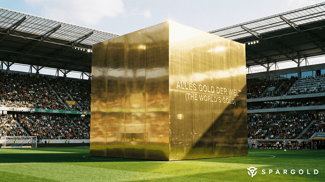 O Cubo de Ouro 2026: Quão pequeno é todo o ouro do mundo