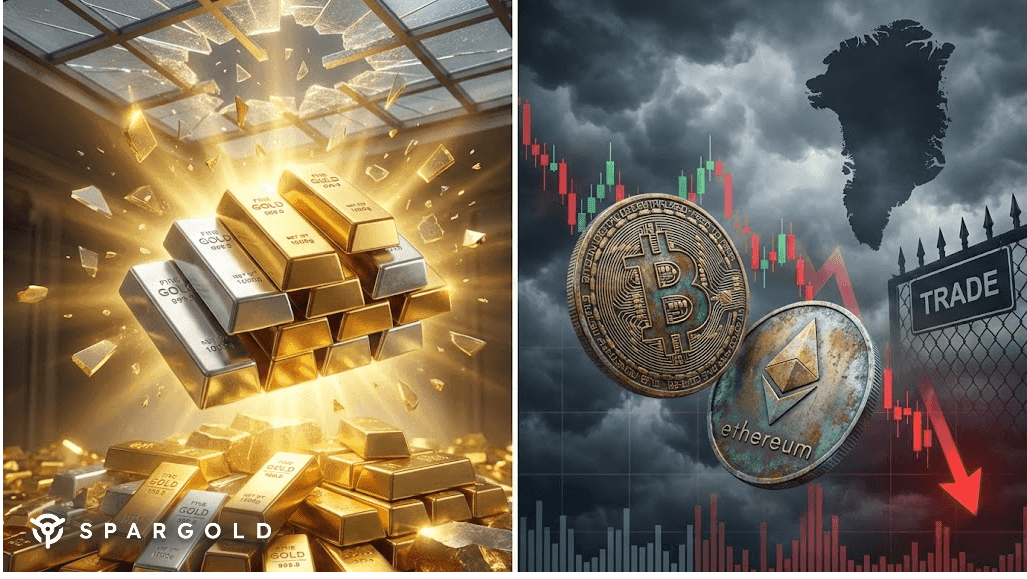 Ouro e Prata em Máximas Históricas: Por que as Criptomoedas Estão em Desvantagem na Guerra Comercial de Trump